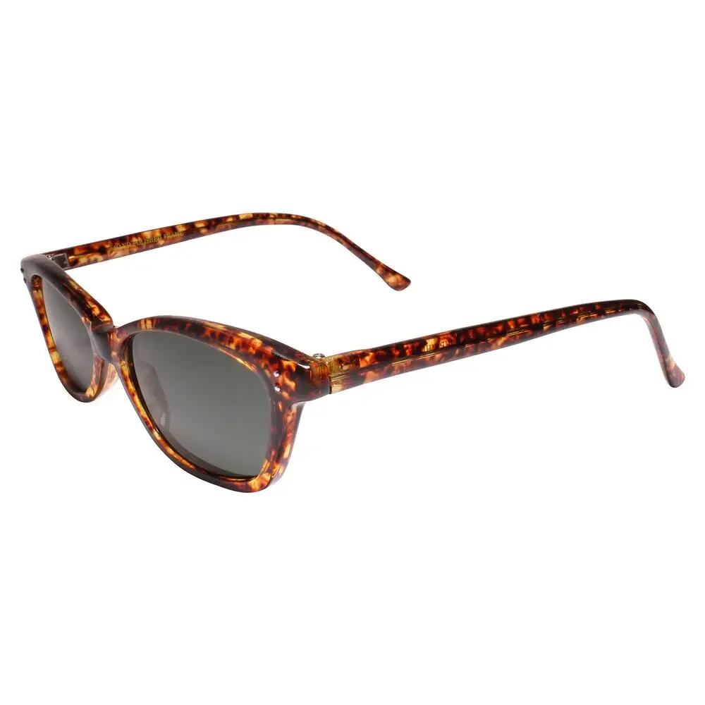 Deadstock 80s Indie Hippie Genuine Vintage Tortoise Small Rectangle Sunglasses